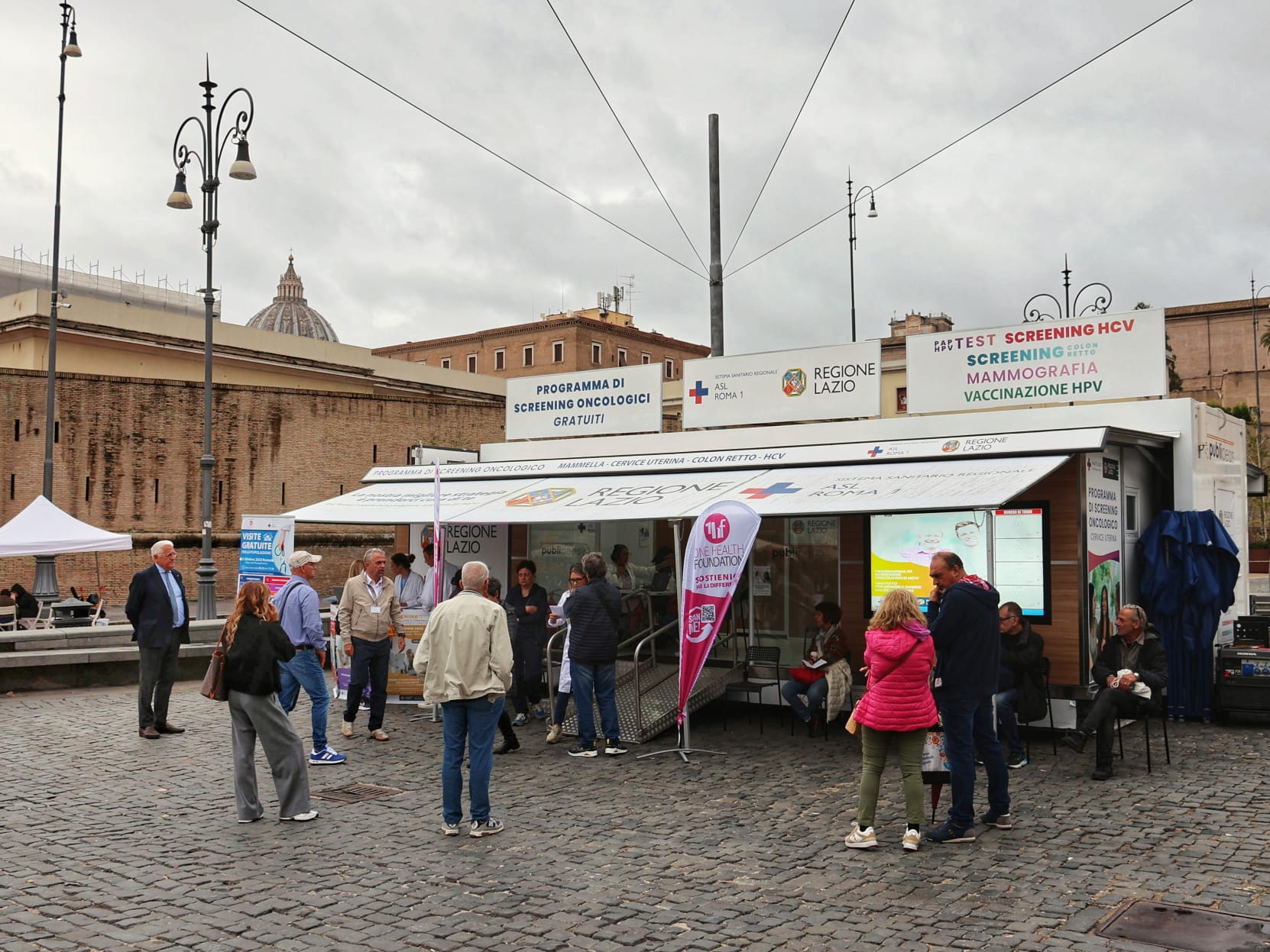 Roma, la salute si fa strada: grande successo per il Villaggio della Salute di One Health Foundation