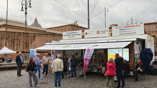 Rome, health takes to the streets: great success for One Health Foundation’s “Health Village” initiative